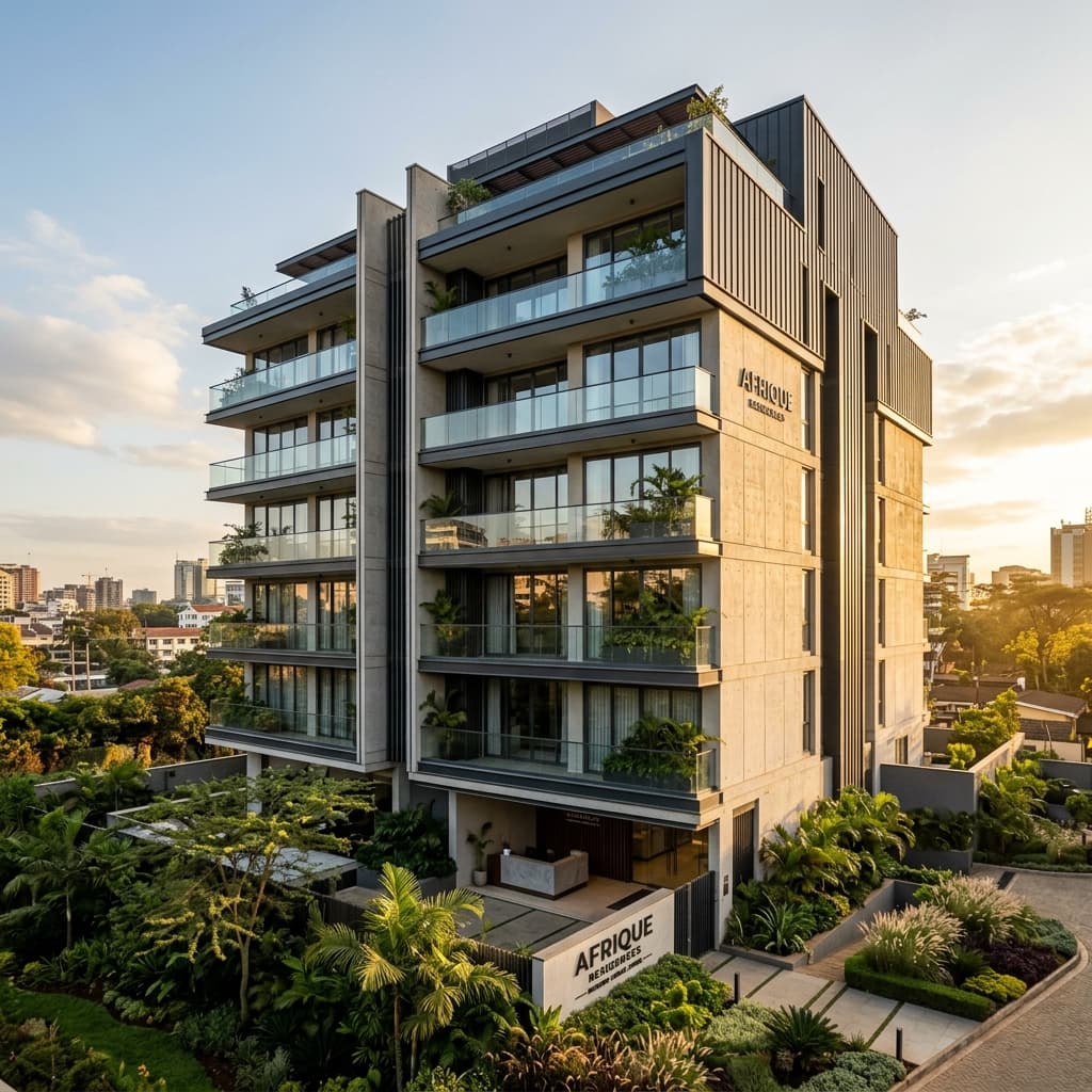 Premium residential building exterior